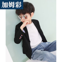 Boys suit jacket handsome 2022 Yangqi Spring and autumn one-piece child Inren Yangqi Little Boy Trend blouses Han