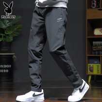 Playboy down pants men wear winter outdoor leisure youth sports thickened warm pants mens pants