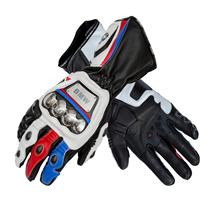 New BMW BMW Leather Gloves Competitive Racing Gloves Riding Sports Protection Anti-fall Motorcycle Gloves