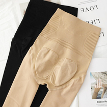 High waist collection of underpants female autumn and winter outside wearing pressure beam waist garnter thickened with pantyhose light leg meat colour deity