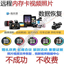 Remote service SLR camera CF SD memory card photo video data recovery format delete RAW recovery