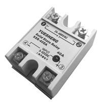 Random PWM Controlled Single Phase AC Solid State Relay SSR-40DA-P 40A Shanghai Yuesheng