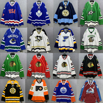 Tide brand European and American skateboarding baseball uniform sweater street dance bboy loose hip hop hiphop hockey suit long sleeve men and women