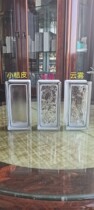 Ice Crystal Textured Glass Brick Half Brick 190 * 90 * 80 rectangular washroom partition light transmission