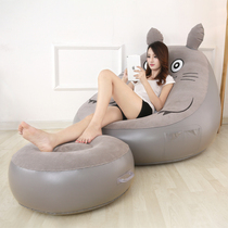 Chincho inflatable sofa lazy sofa single casual bedroom tatami inflatable bed balcony folding sofa recliner
