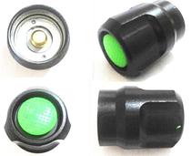 C8C10C11LED high light flashlight Luminous cap tail integrated assembly Switch button button accessories switch