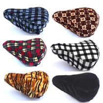 Ordinary thickened bicycle seat cover cushion cover bicycle seat cushion cover car seat cover comfortable soft four seasons universal