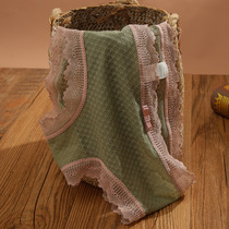 French sexy lace underwear shaping transparent INS stretch breathable cotton crotch waist Japanese girl briefs head