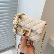 Net red mini bag Women summer 2021 new diamond embroidery thread shoulder chain bag Joker fashion shoulder bag tide