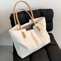 Large capacity bag womens bag 2021 new bag tide minority class class shoulder big bag senior feeling commuter tote bag