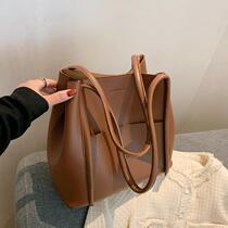 Senior Sense Big Bag 2021 New Joker Shopping Bag Shoulder Bag Womens Bag Large Capacity Autumn and Winter Commuter Tote Bag