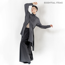 F-01 dance clothes National style original national style high-end temperament long sleeve costume dance practice clothes for men and women