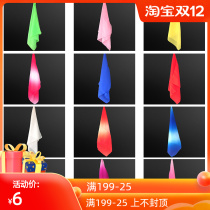 Dance silk scarf handkerchief scarf square scarf Jiaozhou Yangge dance handkerchief wind crisp rain memory chiffon gauze scarf props