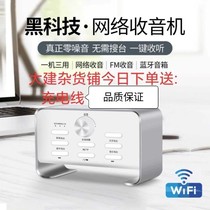 Small mini Rechargeable FM Radio Zero noise Semiconductor Bluetooth Plug-in speaker wifi Network radio