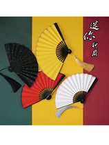 Jishan 5 inch 6 inch mini fan folding fan custom inscription Chinese style brush calligraphy creation Chinese painting fan custom