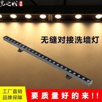 LED wall washer Outdoor waterproof indoor line light Spot light Building lighting Outdoor wall wedding background light Villa 24v
