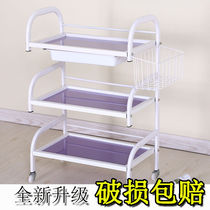 Beauty trolley beauty salon special instrument small shelf car family rack nail art car embroidery car tool car