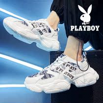  Playboy mens shoes summer breathable dad shoes thin sports and leisure 2021 new all-match trendy shoes