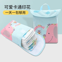 Diaper storage bag out baby diaper portable diaper diaper hanging bag multifunctional baby waterproof cartoon