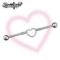 Shinma Titanium Steel Simple Care Activity Deconstructs the Ear Bridge Nail Long Audiobulus Anti-Allergic Punk