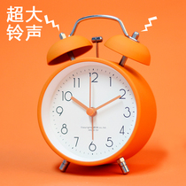 Self-disciplined wake up Instrumental Students With Alarm Clock Powerful Wake-up Machinery Children Old bedside clock oversized sound alarm bells