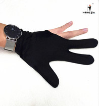 10 left and right hands universal three-finger glove billiard room special Chinese black eight-glove table tennis supplies