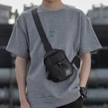 Skew Satchel Mens Single Shoulder Bag Chest Bag Small Backpack Sport Pitched Cross Purse 2021 New Canvas Casual Bag Bag