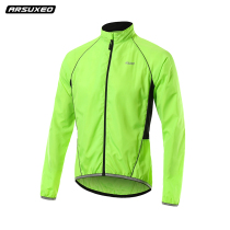 Sports windproof clothes Mens spring and autumn riding clothes light and thin reflective breathable sunscreen Skin Clothes Loose bike Wind-proof clothing