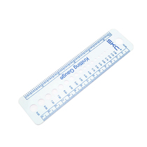 SKC plastic thread ruler hand DIY tool ruler sweater needle tool practical material soft ring needle ruler
