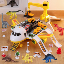 Airplane toys childrens fire engineering car puzzle boy large deformation 2 a 3 year old baby birthday gift
