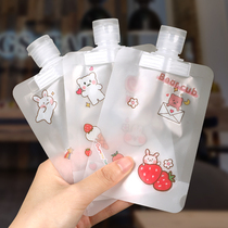 Travel sub-packaging bag Cosmetics lotion Shampoo Shower gel essential artifact Portable washing disposable sub-packaging bottle