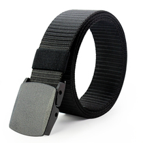 Winter new outdoor Belt Mens belt canvas casual simple sports belt nylon belt woven belt