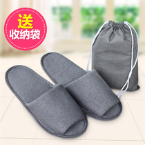 Travel portable folding slippers Ladies Mens Home Aircraft non-disposable slippers Hotel Travel Slippers