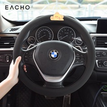 Car steering wheel cover summer ice silk female non-slip sweat-absorbing cartoon cute thin goddess handle cover four seasons universal