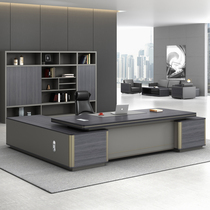 Bosboard table luxury office table cabinet chair combination simple modern large class President manager Table Furniture