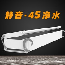 Poolan fish tank filter box upper water curtain waterfall wall Wall filter box upper filter water circulating water purification system ultra-quiet