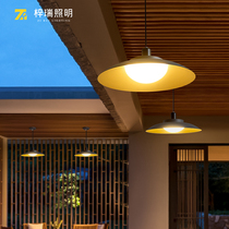 Outdoor Chandeliery Waterproof Courtyard lamp Yangguang Room Garden Mengallery Pavilions Chandelia Chandelia Hallway veranda Balcony Chandelia