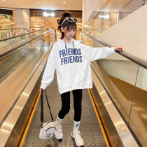 Childrens dress girls spring clothing T-shirt 2022 new CUHK Girl girl Spring and Autumn Yangqi Trendy Long Sleeve Necropolis Korean version