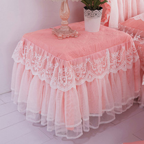 Xuan Yu Korean version of Romantic Princess multifunctional lace all-inclusive bedside table cover cover cloth cover towel dust cover table cloth