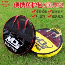 Portable fish bag multifunctional handbag thick waterproof round fishing gear bag fishing bag fishing bag
