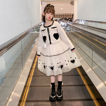 Girl Dress Dress Spring Dress 2023 New Children Dress Foreign Gas Mesh Red Skirt Girl Set Skirt Small Scent Wind Mesh Dress