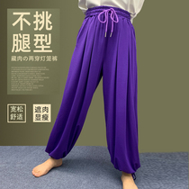 Sports pants womens spring autumn and winter bunches feet 2021 New High waist loose straight wide leg casual pants hanging pants