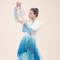 Classical dance gauze performance clothing Dance clothing Chinese dance stage performance clothing National dance suit body rhyme dance summer