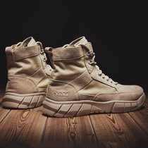  Summer Martin boots tooling desert boots high-top canvas shoes combat training boots mid-top marine mens shoes breathable
