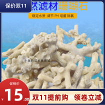 High quality coral bone sea water fish tank bottom water quality PH purification sea water filter material KH material landscape coral sand
