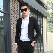 Casual suit suit mens Korean version of the trend slim-fitting business formal dress handsome top Wedding small suit mens jacket