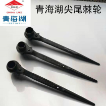 Qinghai Lake tool tip and tail ratchet socket set head automatic sleeve small fast labor-saving wrench 17192224