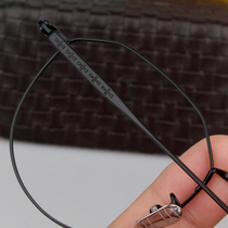 New comfortable Japanese pure titanium eyeglass frame men thin edge to light frame cross CH fashion with myopia mirror women
