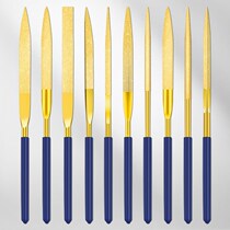 Grinding steel wrong small file metal alloy flat model grinding tool steel file flat file iron file prick knife round frustration