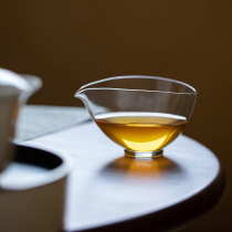Ask Porcelain Fasting Day Type Justice Cup High Boron Silicon Small Clear New Sub Tea Instrumental Kongfu Tea With New Half Moon Glass Public Cup